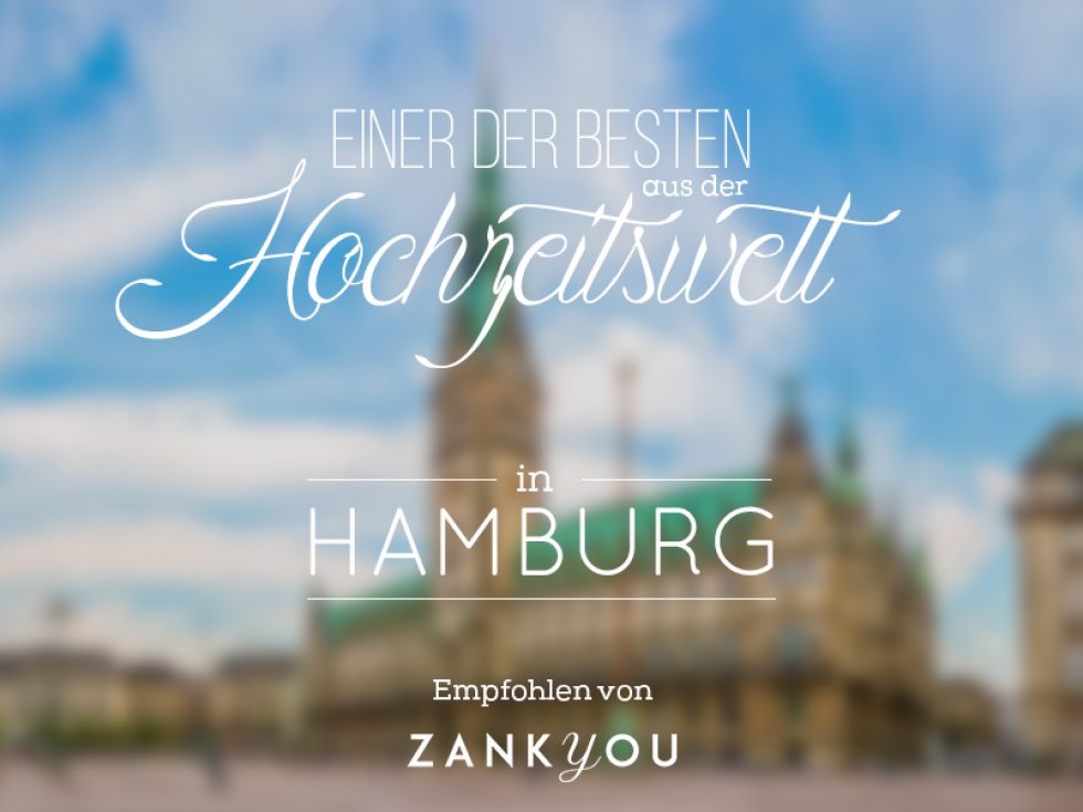 Zankyou wählt die besten Hochzeitsfotografen für Hamburg