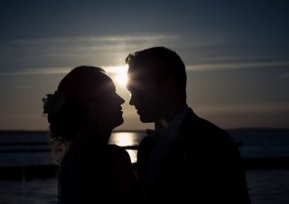 Sonnenuntergang – Hochzeit Rügen