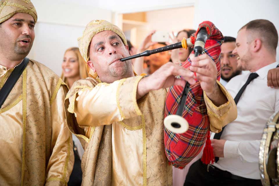 Arab with Bagpipe