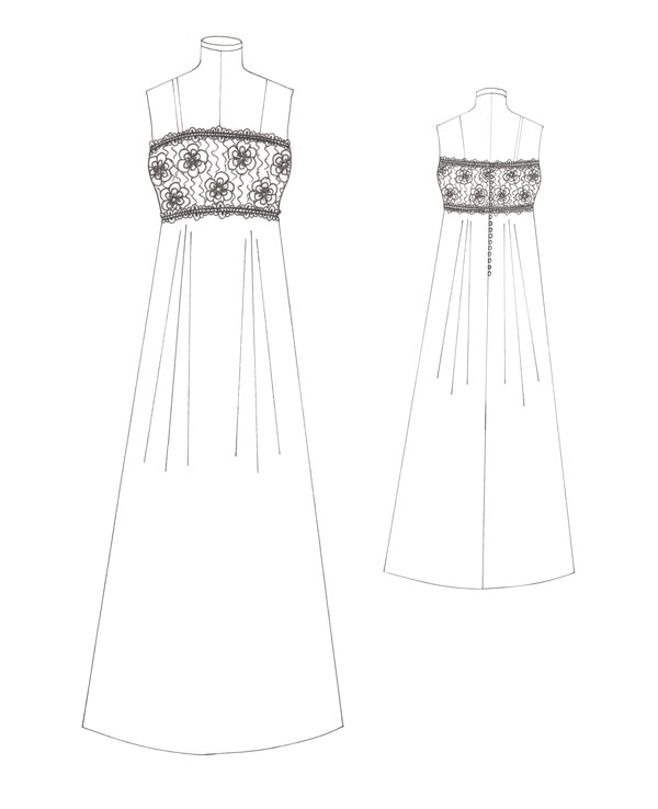 Brautkleider Hochzeitskleider im Empire Stil